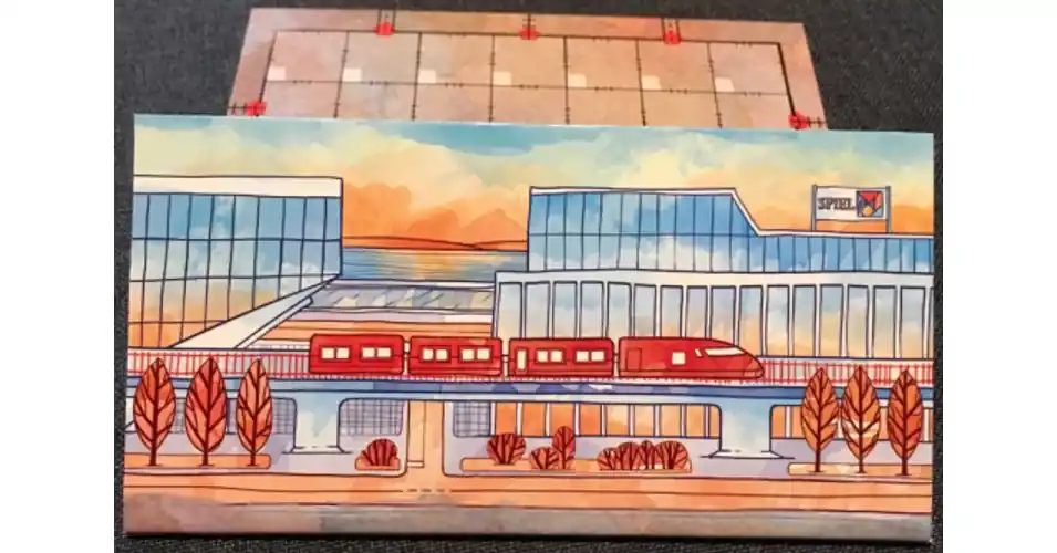 Railroad Ink Promo Board 2 – Red Train (angol) kiegészítő Biztonságos fizetés