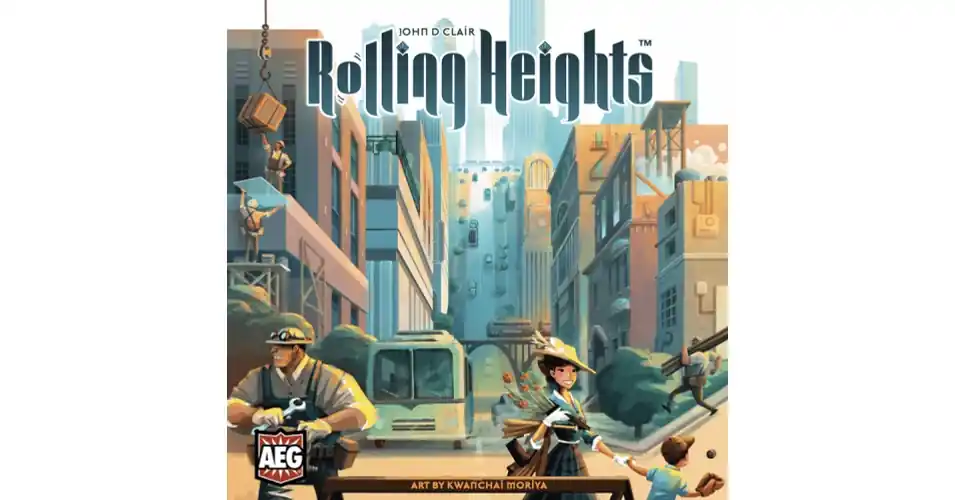 Végkiárusítás Rolling Heights (angol) társasjáték