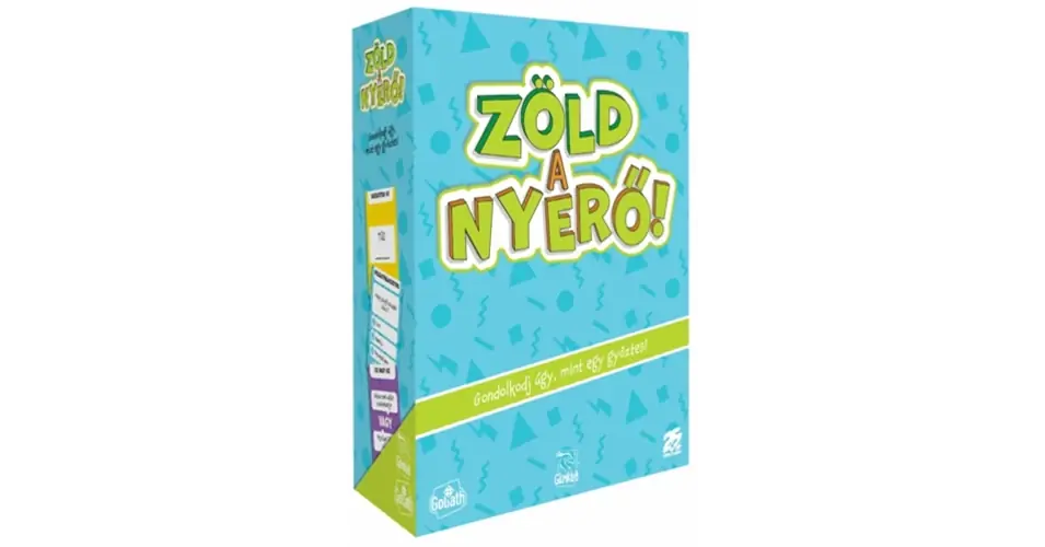 Zöld a nyerő (magyar) társasjáték Kedvezményes ár