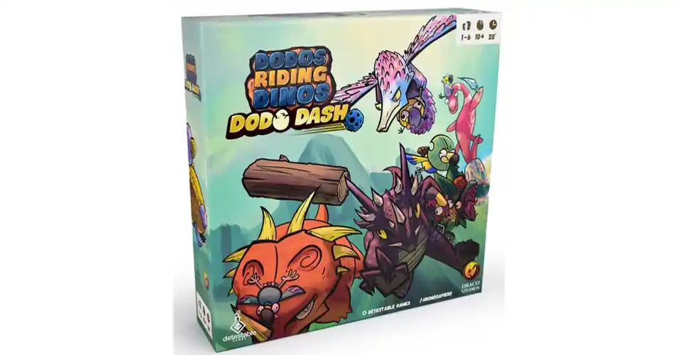 Akció Dodos Riding Dinos Dodo Dash (angol) társasjáték