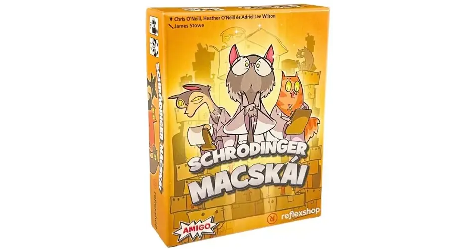 Schrödinger macskái (magyar, reflexshop kiadás) társasjáték Szezonális akció