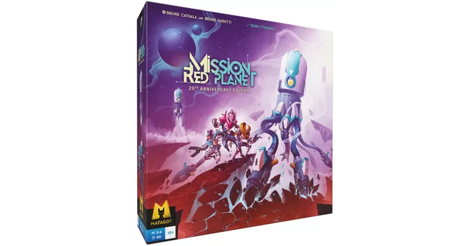 Mission Red Planet ( 20th Anniversary (3rd) edition, angol) társasjáték Akció