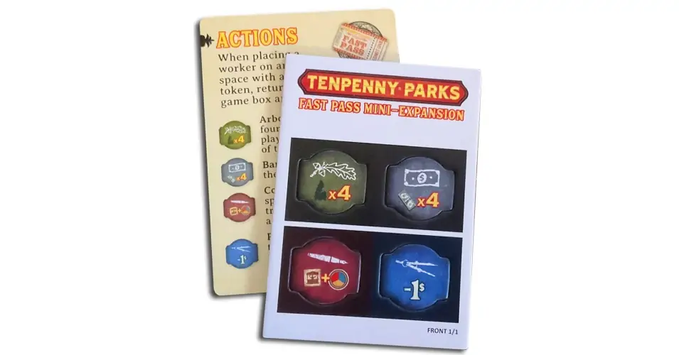 Népszerű Tenpenny Parks Fast Pass Mini Expansion (angol) kiegészítő