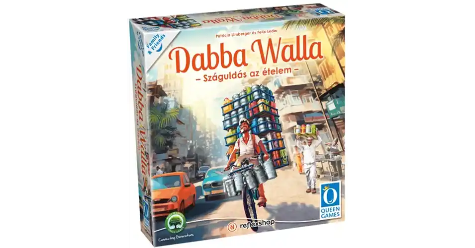 Dabba Walla (magyar) társasjáték Azonnali szállítás