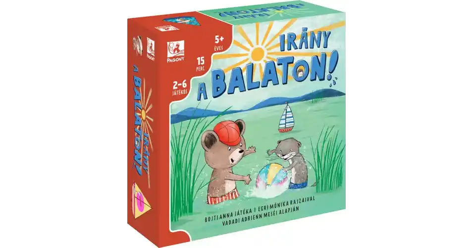 Különleges ajánlat Irány a Balaton! (magyar) társasjáték