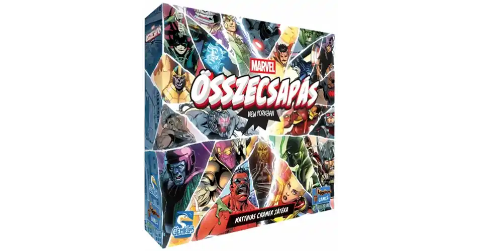 Szuper ajánlat Marvel összecsapás New Yorkban (magyar) társasjáték