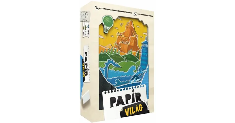 Bestseller Papírvilág (magyar) társasjáték