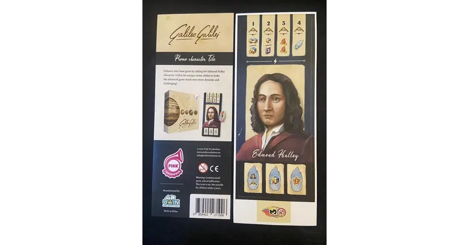 Gyors kiszállítás Galileo Galilei Edmond Halley Promo (angol) kiegészítő