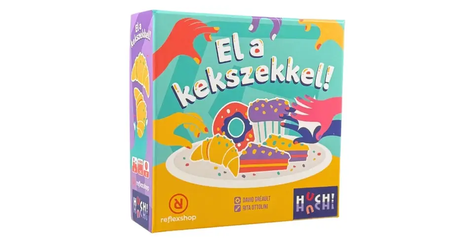 Azonnal elérhető El a kekszekkel! társasjáték