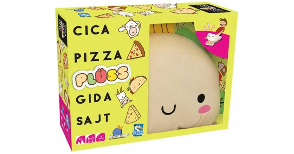 Cica, pizza, plüss, gida, sajt társasjáték Szezonális akció