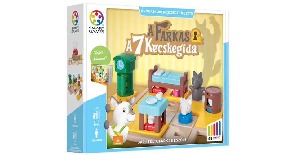 A farkas és a 7 kecskegida logikai játék Kedvezményes ár