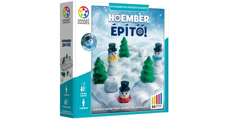 Hóember építő! logikai játék Ne maradj le