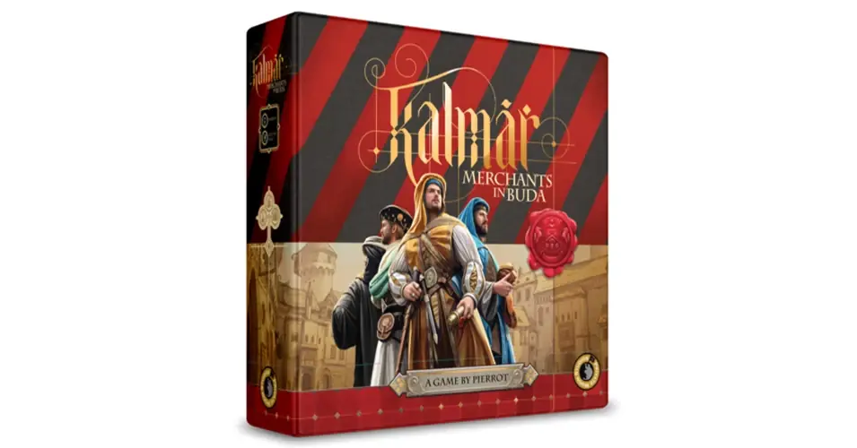 Kalmár Merchants in Buda társasjáték Expressz kézbesítés