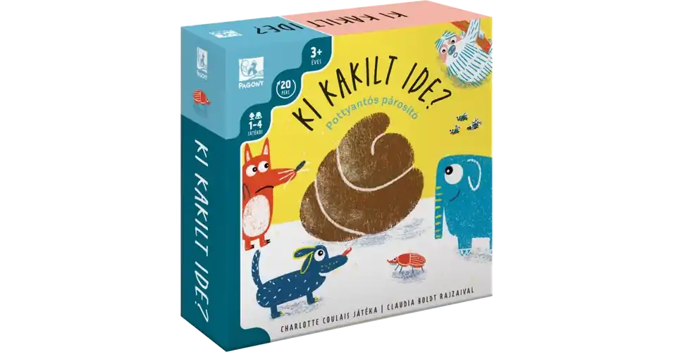 Ki kakilt ide? - Pottyantós párosító társasjáték Kihagyhatatlan ajánlat