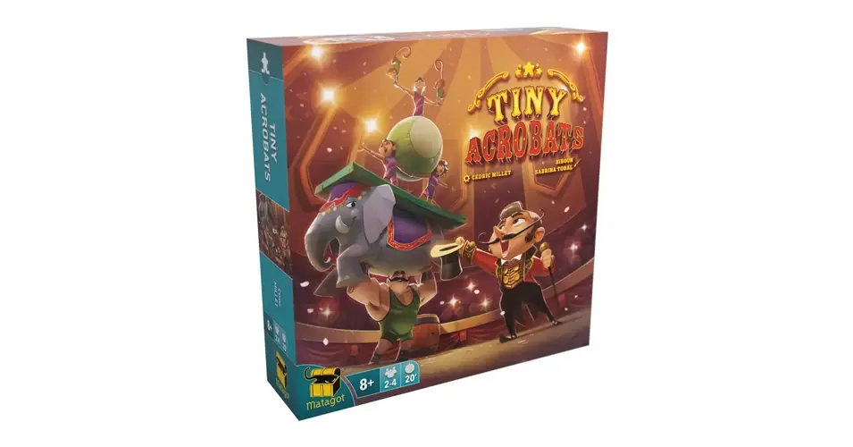 Vásárlói kedvenc Tiny Acrobats (angol) társasjáték