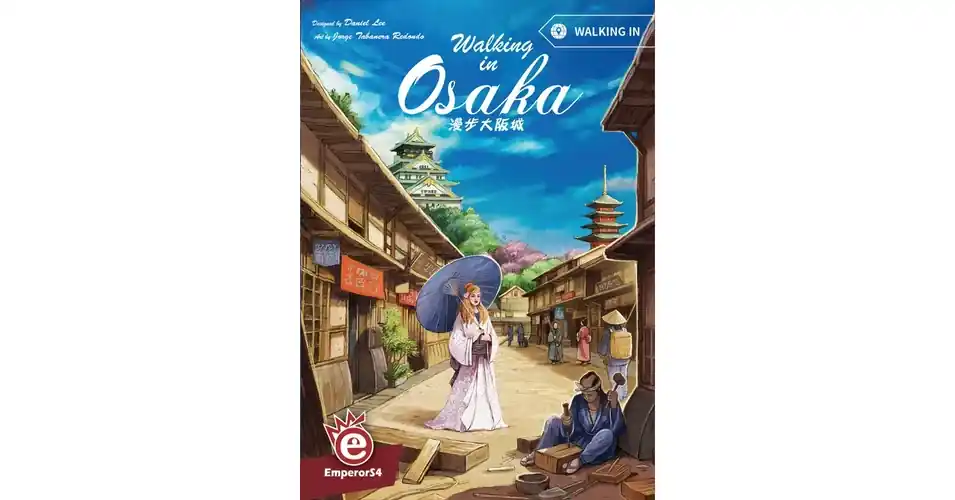 Akciós ár Walking in Osaka (angol) társasjáték