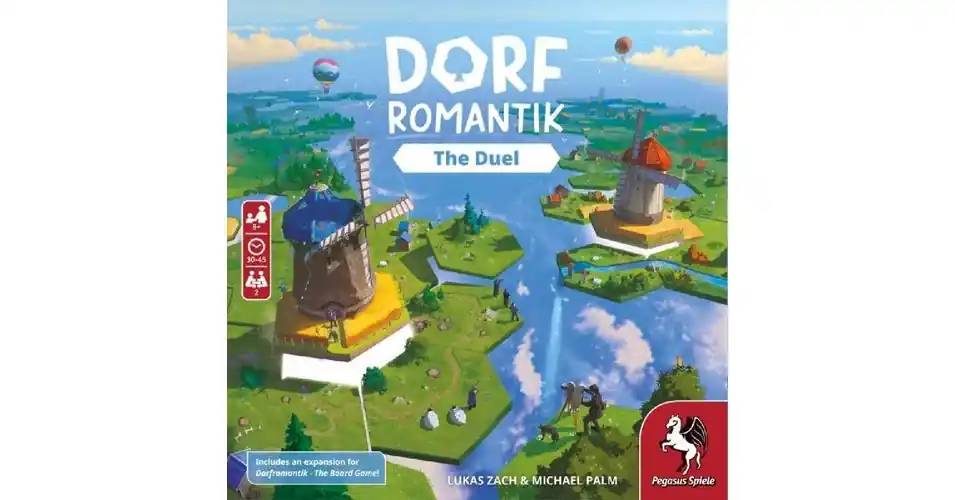 Dorfromantik The Duel (angol) társasjáték Expressz szállítás