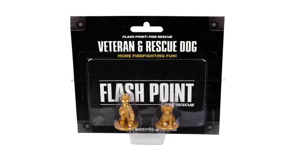 Olcsó Flash Point Fire Rescue – Veteran and Rescue Dog (angol) társasjáték kiegészítő