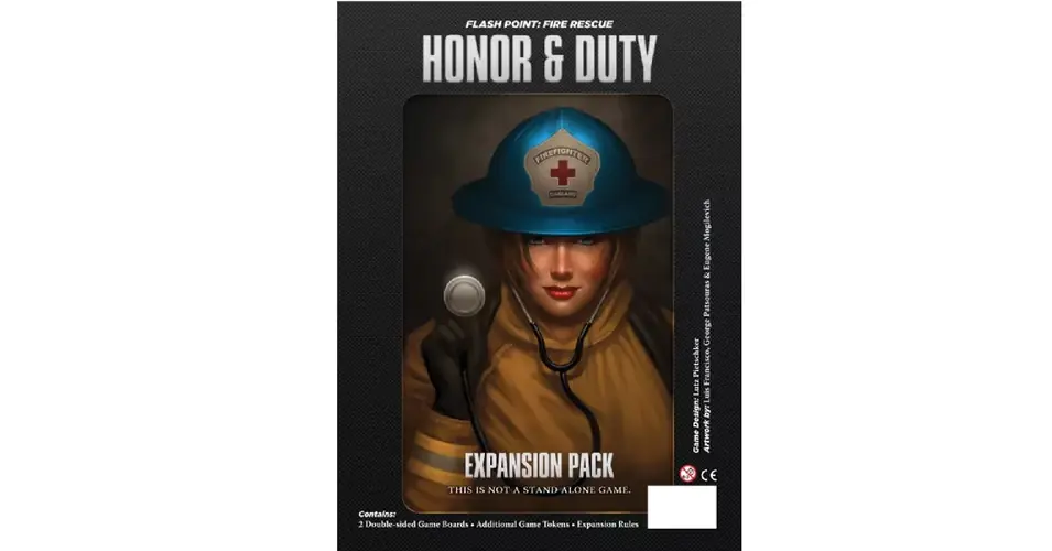 Biztonságos fizetés Flash Point Fire Rescue – Honor & Duty (angol) társasjáték kiegészítő
