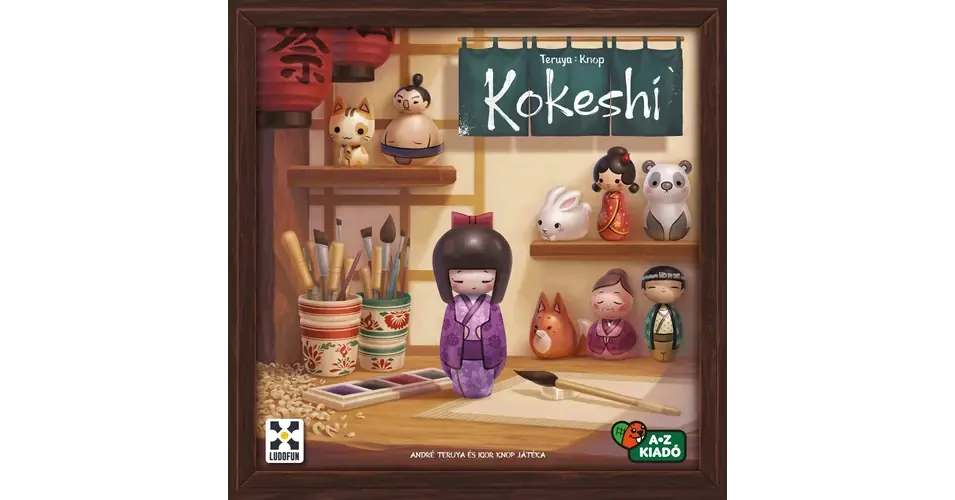 Expressz kézbesítés Kokeshi társasjáték