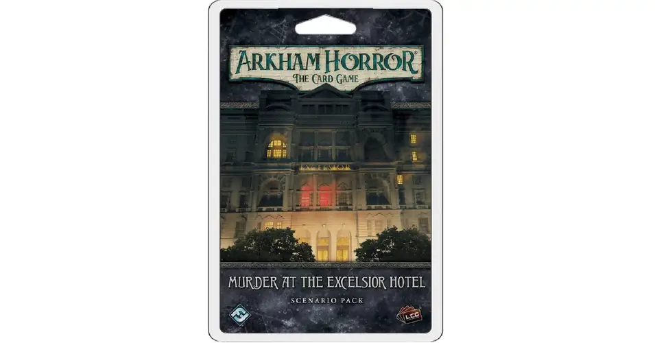 Vedd meg online Arkham Horror LCG Murder at the Excelsior Hotel Scenario Pack