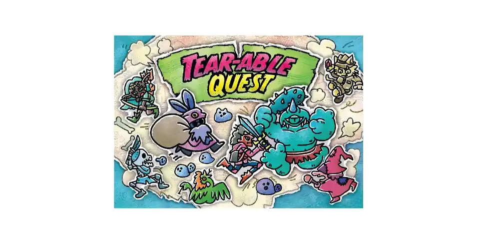 Újdonság Tearable Quest (angol) társasjáték