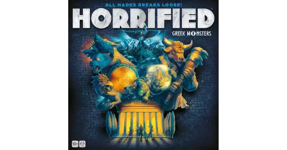 Azonnali szállítás Horrified Greek Monsters (angol) társasjáték