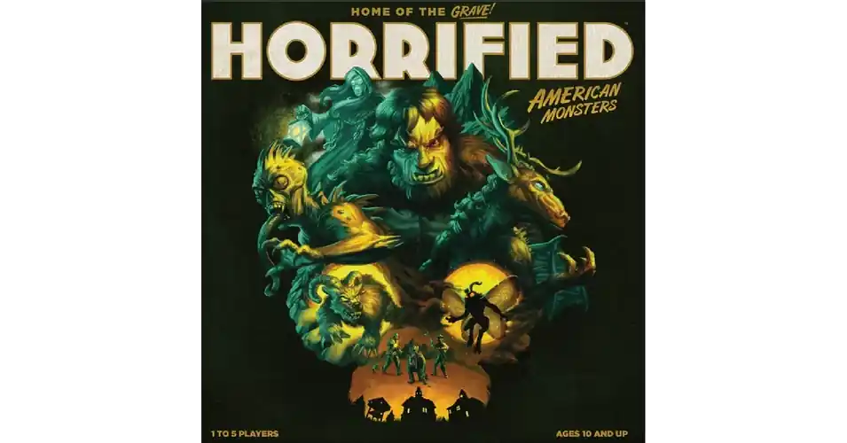 Horrified American Monsters (angol) társasjáték Biztonságos fizetés