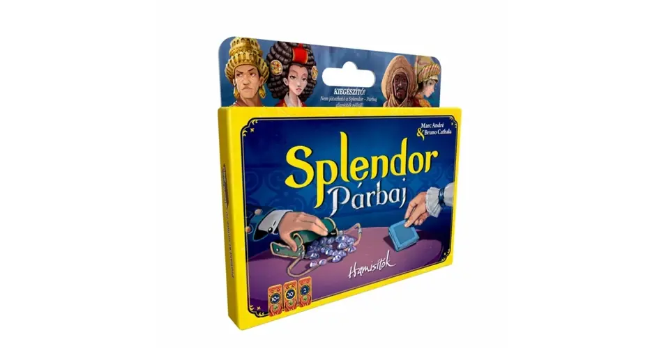 Kihagyhatatlan ajánlat Splendor – Párbaj Hamisítók társasjáték kiegészítő