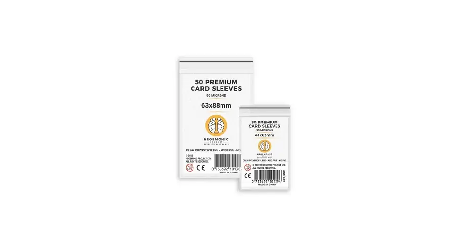 Hegemony Bundle of 650 Sleeves (kártyavédők) Biztonságos vásárlás