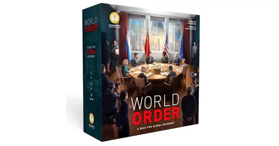 Biztonságos fizetés World Order (angol) társasjáték