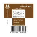 Gyors szállítás MTL 68x68 mm prémium kártyavédő 55 db