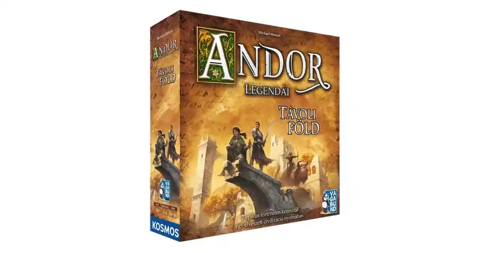 Újdonság Andor legendái Távoli föld társasjáték (ajándék promóval)
