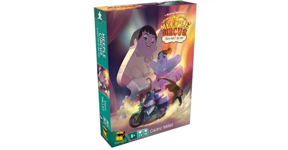 Meeple Circus - Show Must Go On (angol) kiegészítő Azonnal elérhető