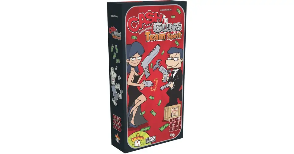Cash N‘ Guns Team Spirit (angol nyelvű) kiegészítő Biztonságos fizetés