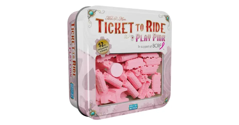 Ticket to Ride - Play Pink kiegészítő Rendeld meg most