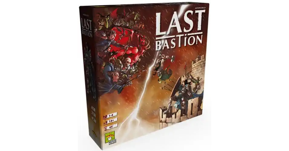 Biztonságos vásárlás Last Bastion - angol, dedikált, gyárilag festett minikkel - bontott játék