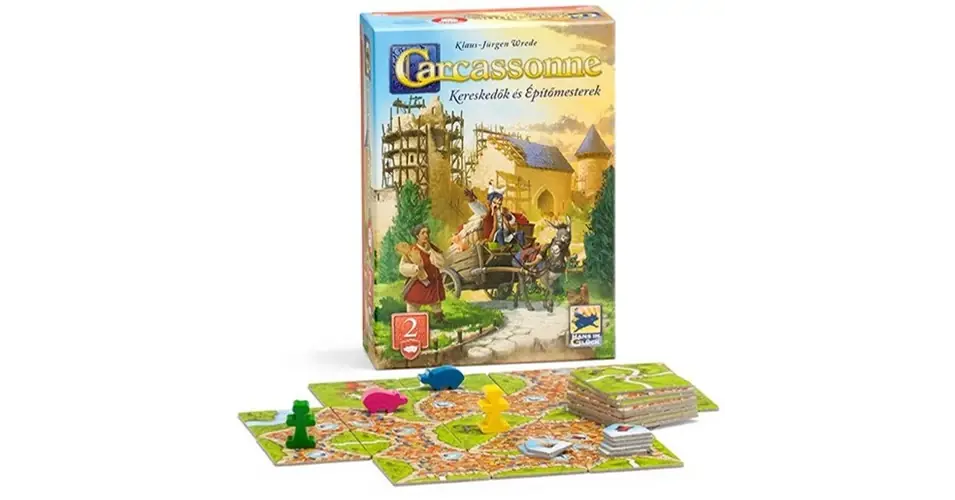 Gyors szállítás Carcassonne 2. kiegészítő - Kereskedők és Építőmesterek kiegészítő