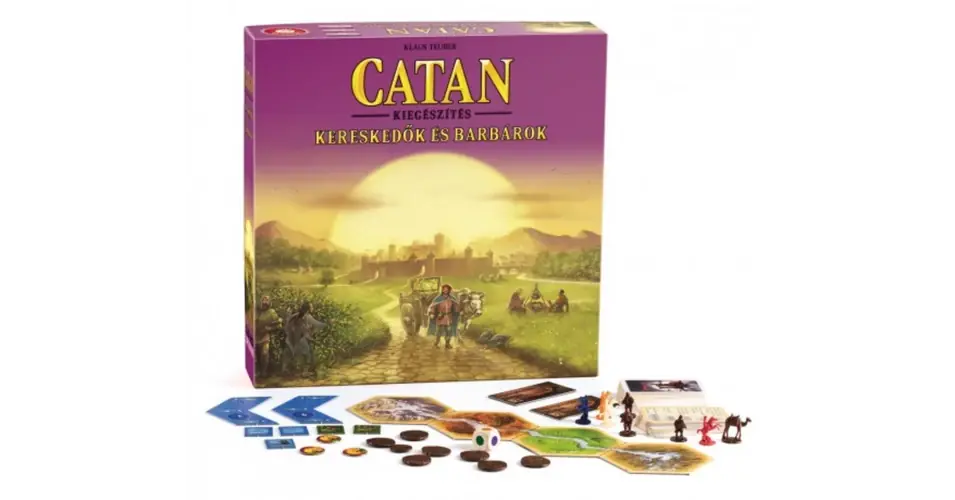 Catan Telepesei Kereskedők és Barbárok kiegészítő Rendeld meg most