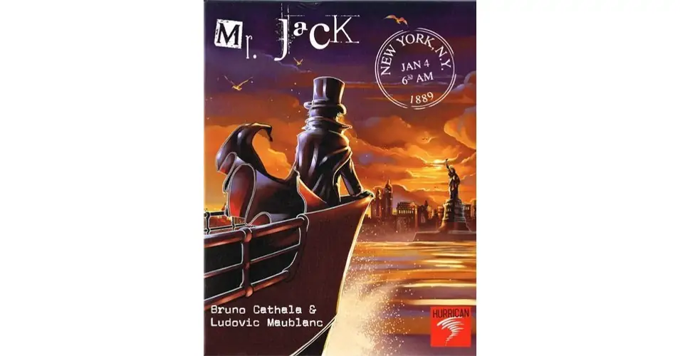 Népszerű Mr. Jack in New York társasjáték