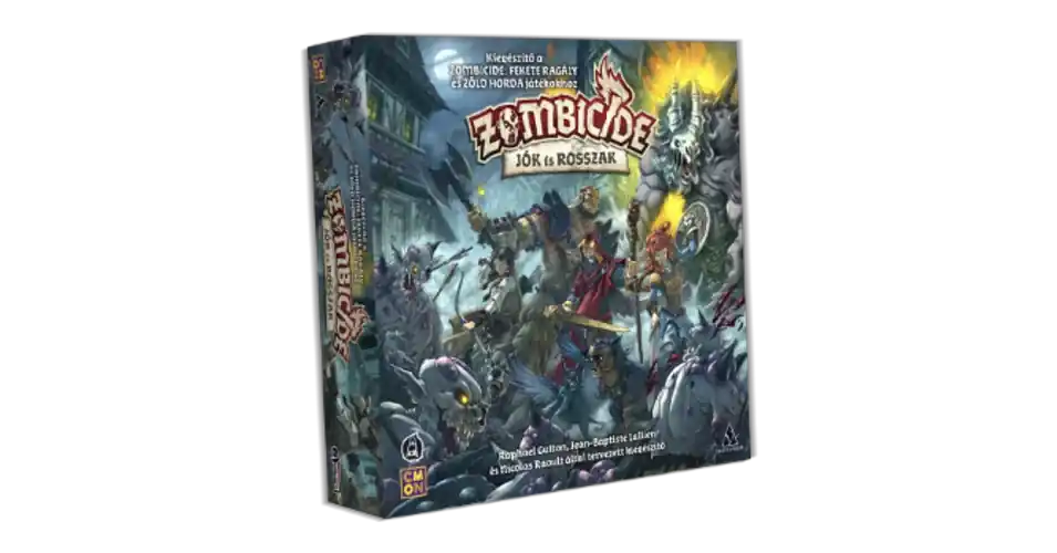Vásárlói kedvenc Zombicide Jók és Rosszak kiegészítő