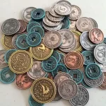 Scythe - Metal Coins (fémpénzek) kiegészítő Biztonságos fizetés