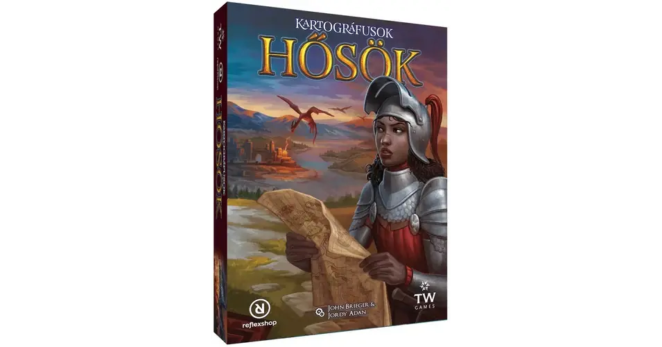 Kartográfusok - Hősök társasjáték Outlet