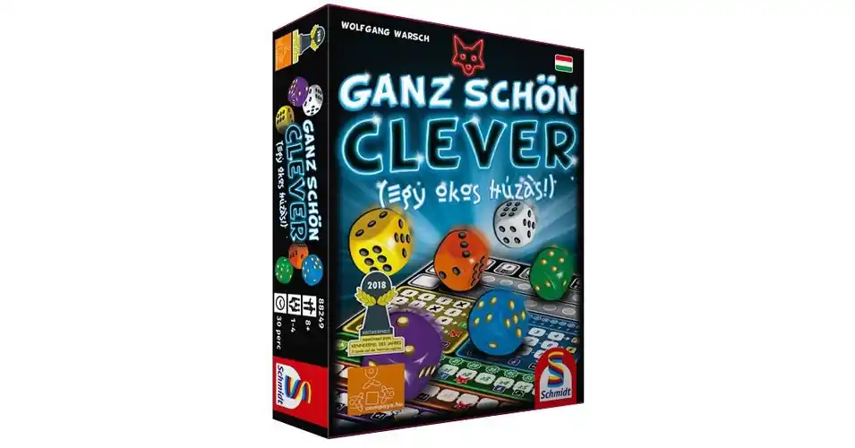 Utolsó esély Ganz Schön Clever (letölthető magyar szabállyal) társasjáték
