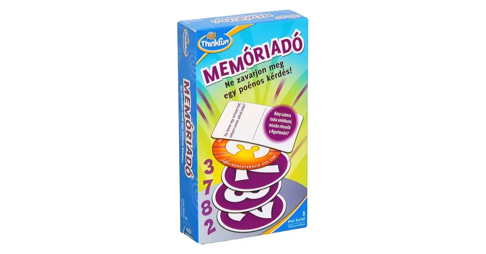 MemóRiadó társasjáték Nézd meg most