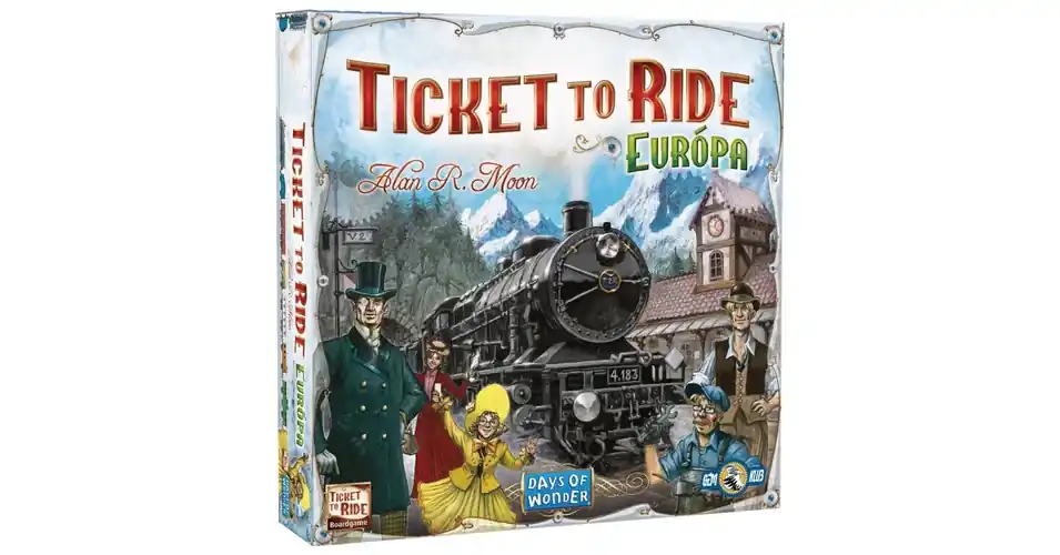 Azonnali szállítás Ticket to Ride Europe társasjáték