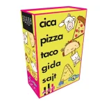 Cica, pizza, taco, gida, sajt társasjáték Outlet