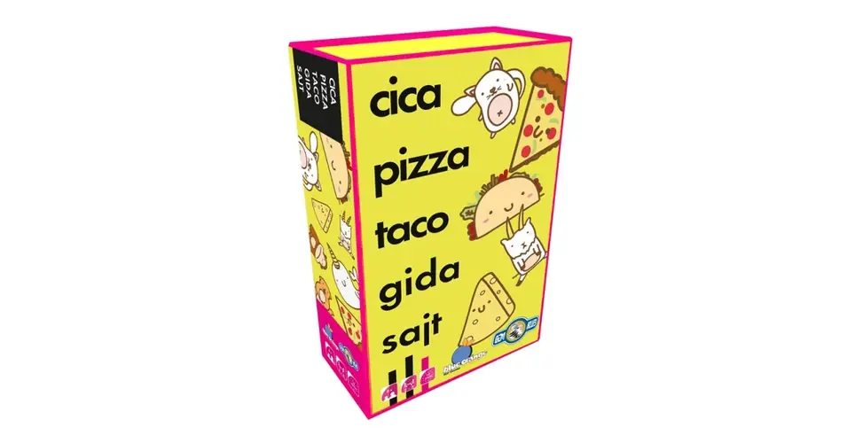 Cica, pizza, taco, gida, sajt társasjáték Outlet