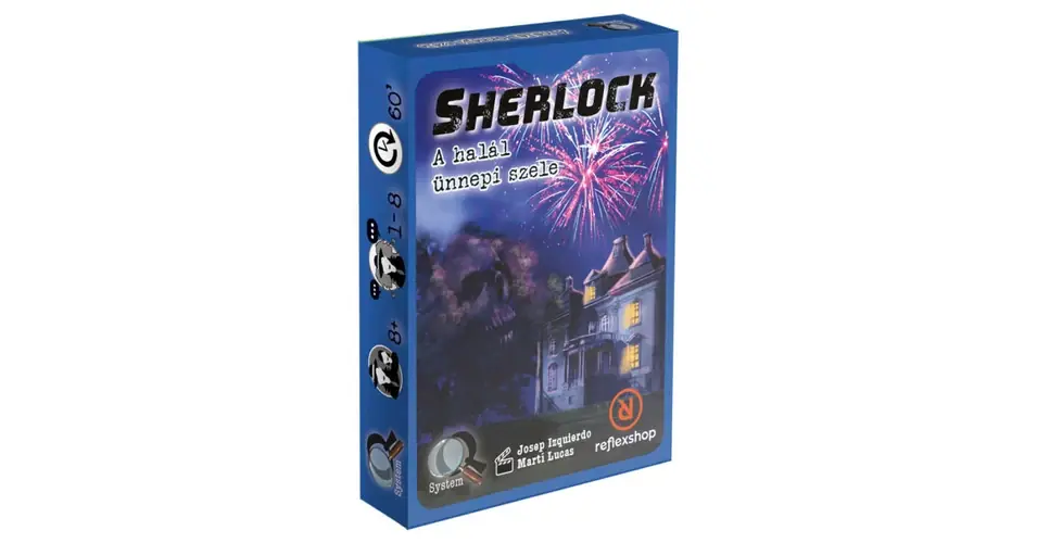 Sherlock A halál ünnepi szele társasjáték Kiárusítás