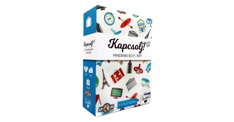 Kapcsolj! - A Föld körül társasjáték Szuper ajánlat